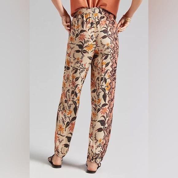 NWT Anthropologie Smocked Balloon-Leg Pants - Picture 3 of 4